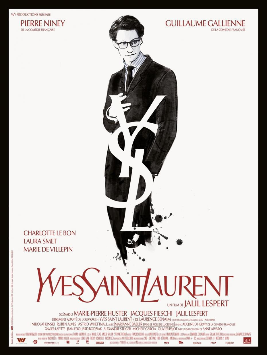 Cartel de Yves Saint Laurent - Francia