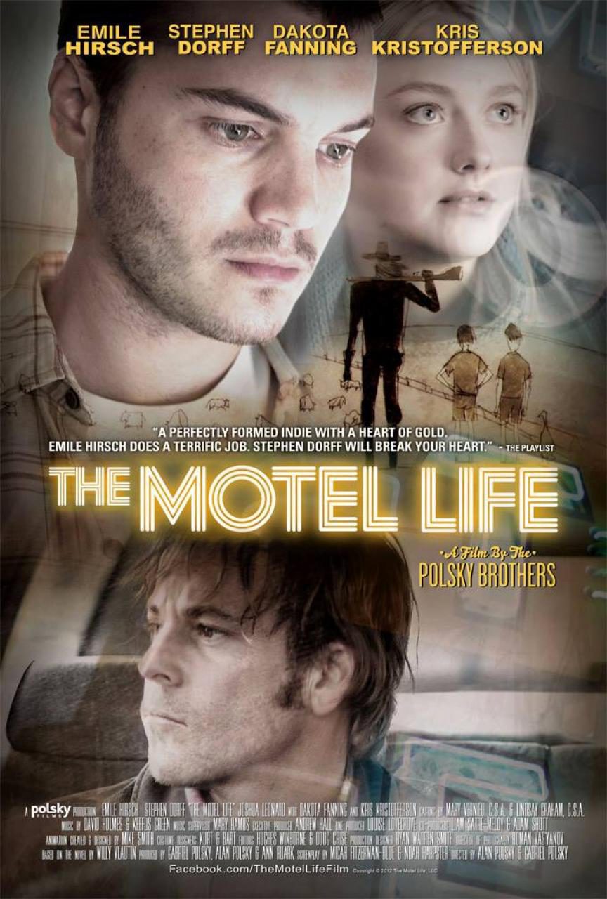 Cartel de The Motel Life - Estados Unidos