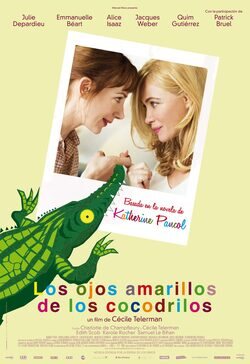 Cartel de Los ojos amarillos de los cocodrilos