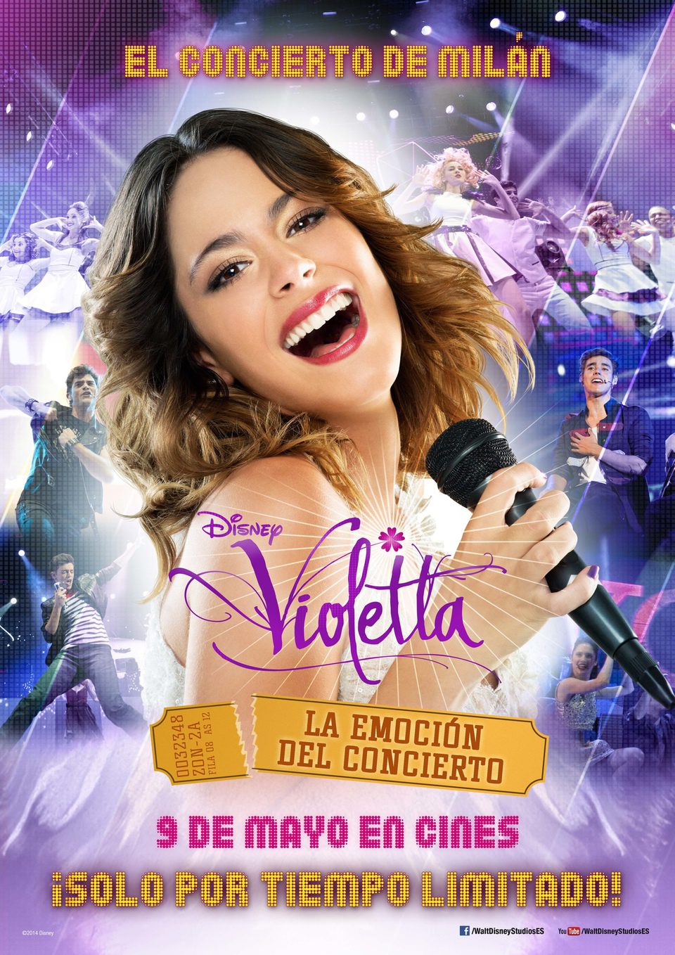 Cartel de Violetta: La película - España