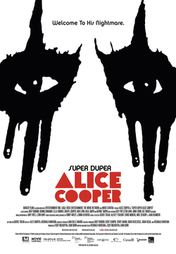 Cartel de Super Duper Alice Cooper