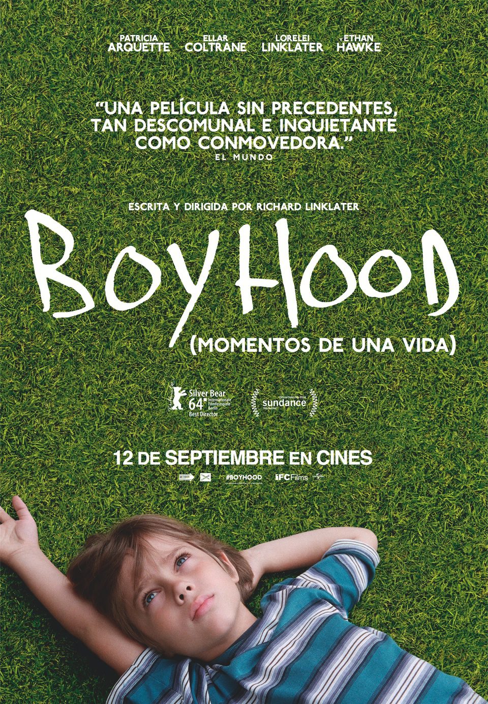 Cartel de Boyhood: momentos de una vida - España
