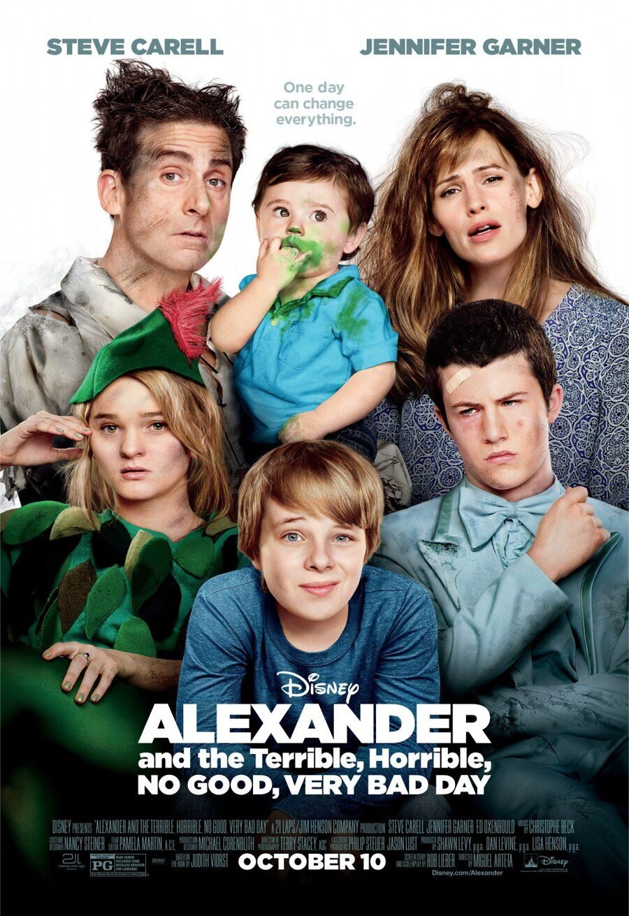 Cartel de Alexander y Un Día Terrible, Horrible, Malo... ¡Muy Malo! - Estados Unidos