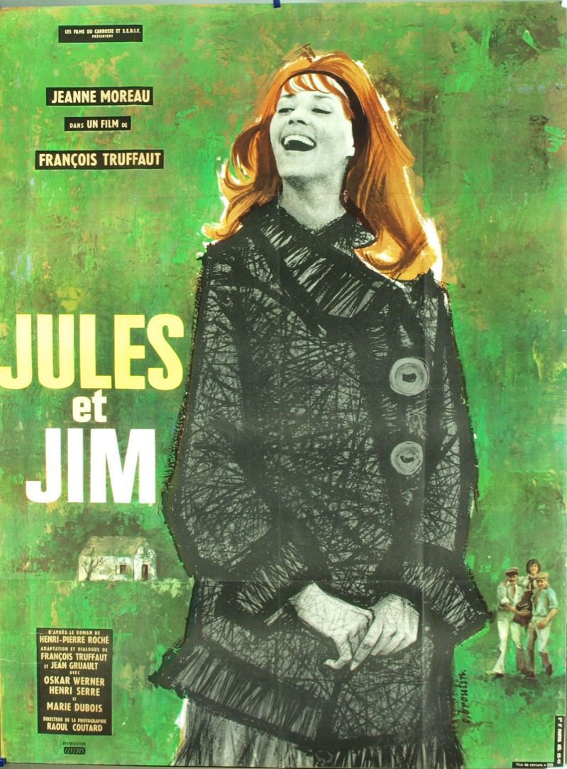 Cartel de Jules y Jim - Francia