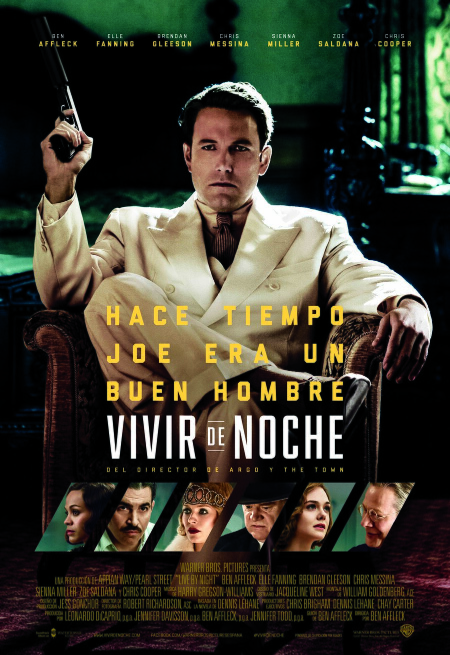 Cartel de Vivir de noche - 