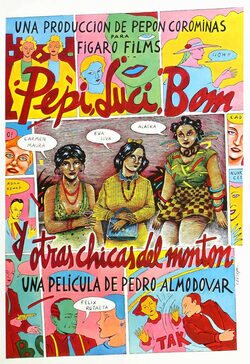 Cartel de Pepi, Luci, Bom y otras chicas del montón