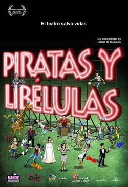 Cartel de Piratas y libélulas