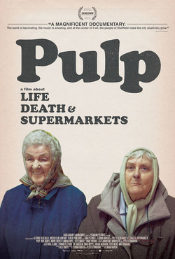 Cartel de Pulp: una película sobre la vida, la muerte y los supermercados