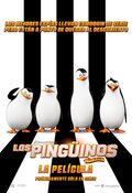 Cartel de Los pingüinos de Madagascar