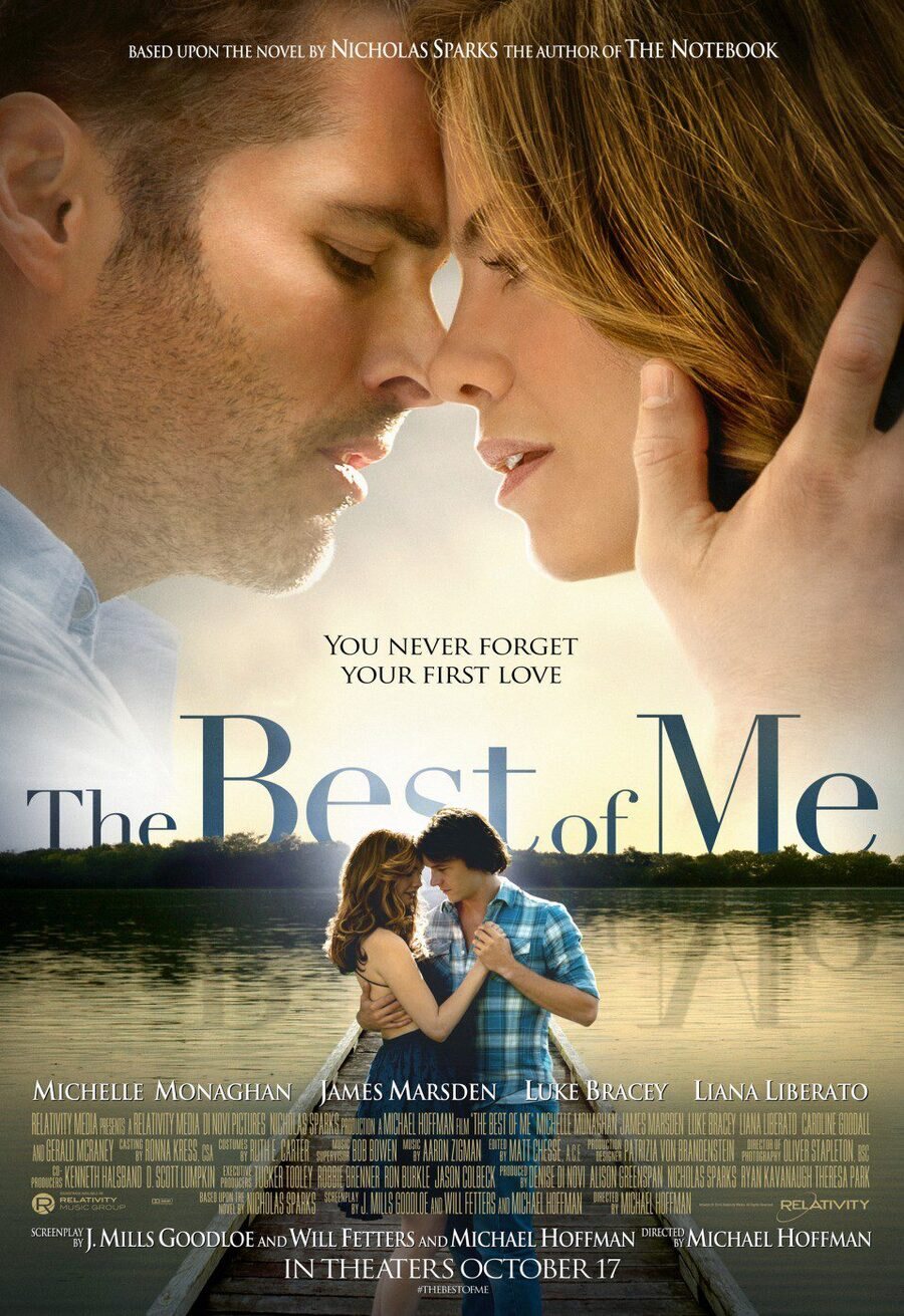 Cartel de The Best of Me - Estados Unidos