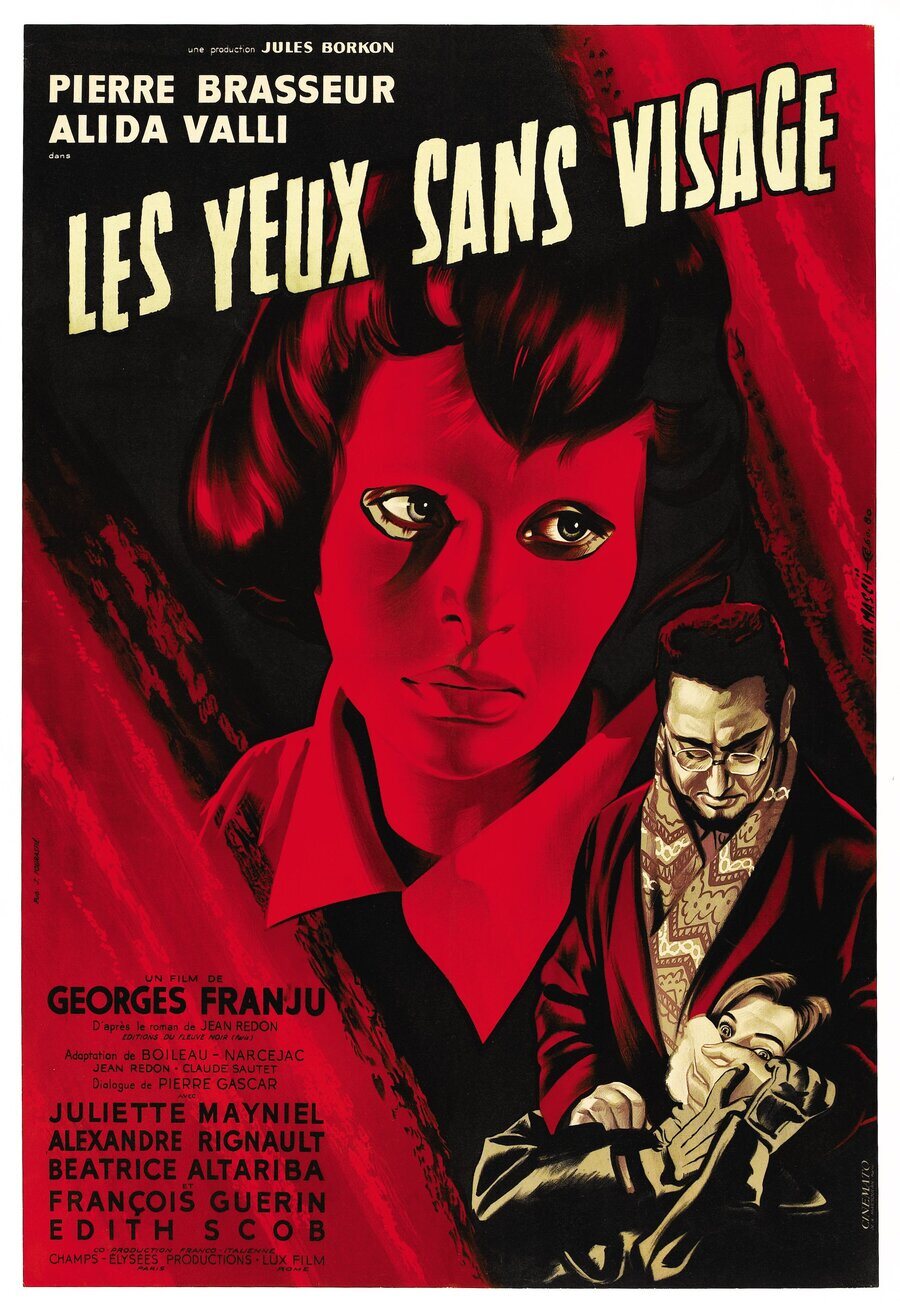 Cartel de Los ojos sin cara - Francia