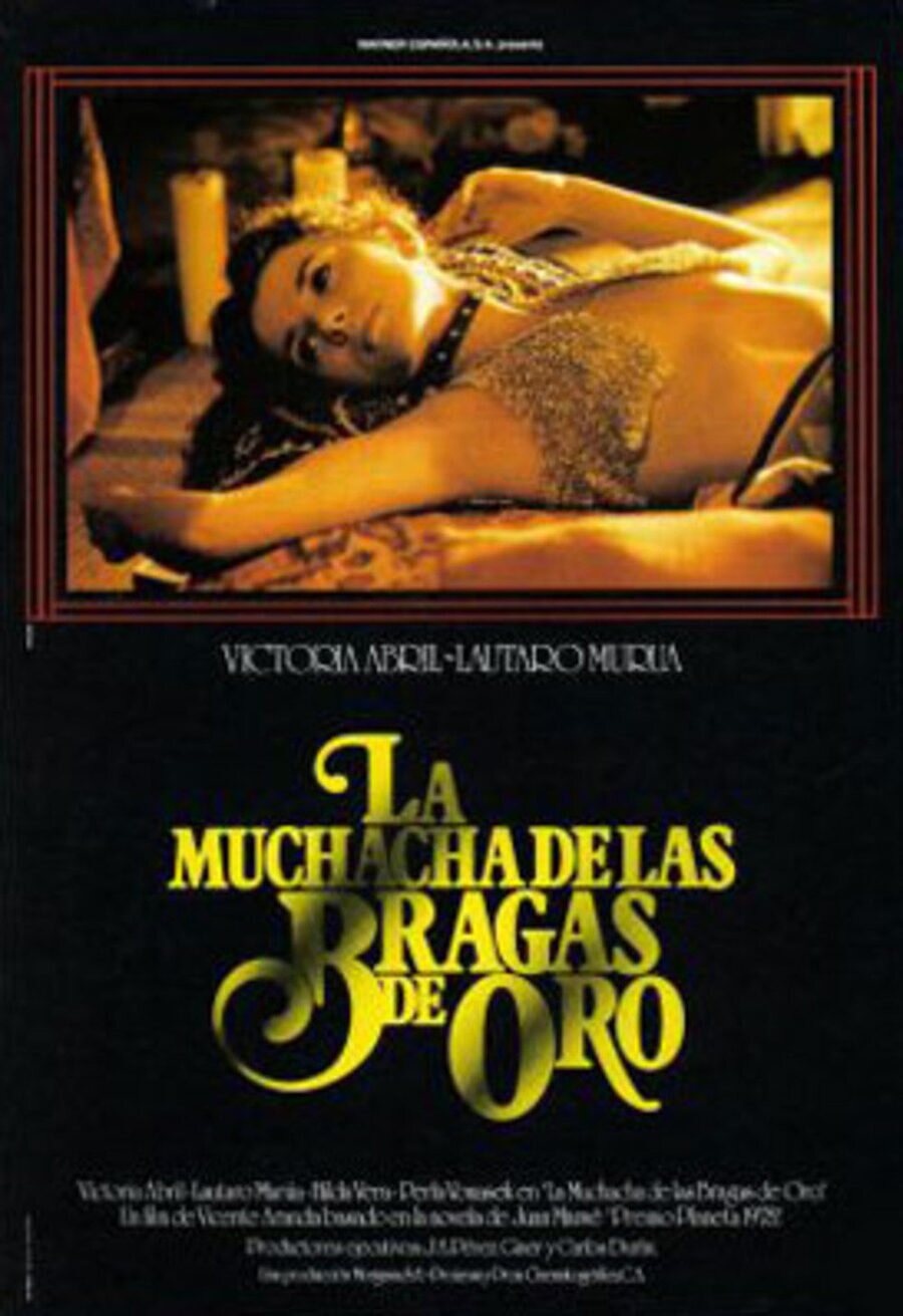 Cartel de La muchacha de las bragas de oro - España