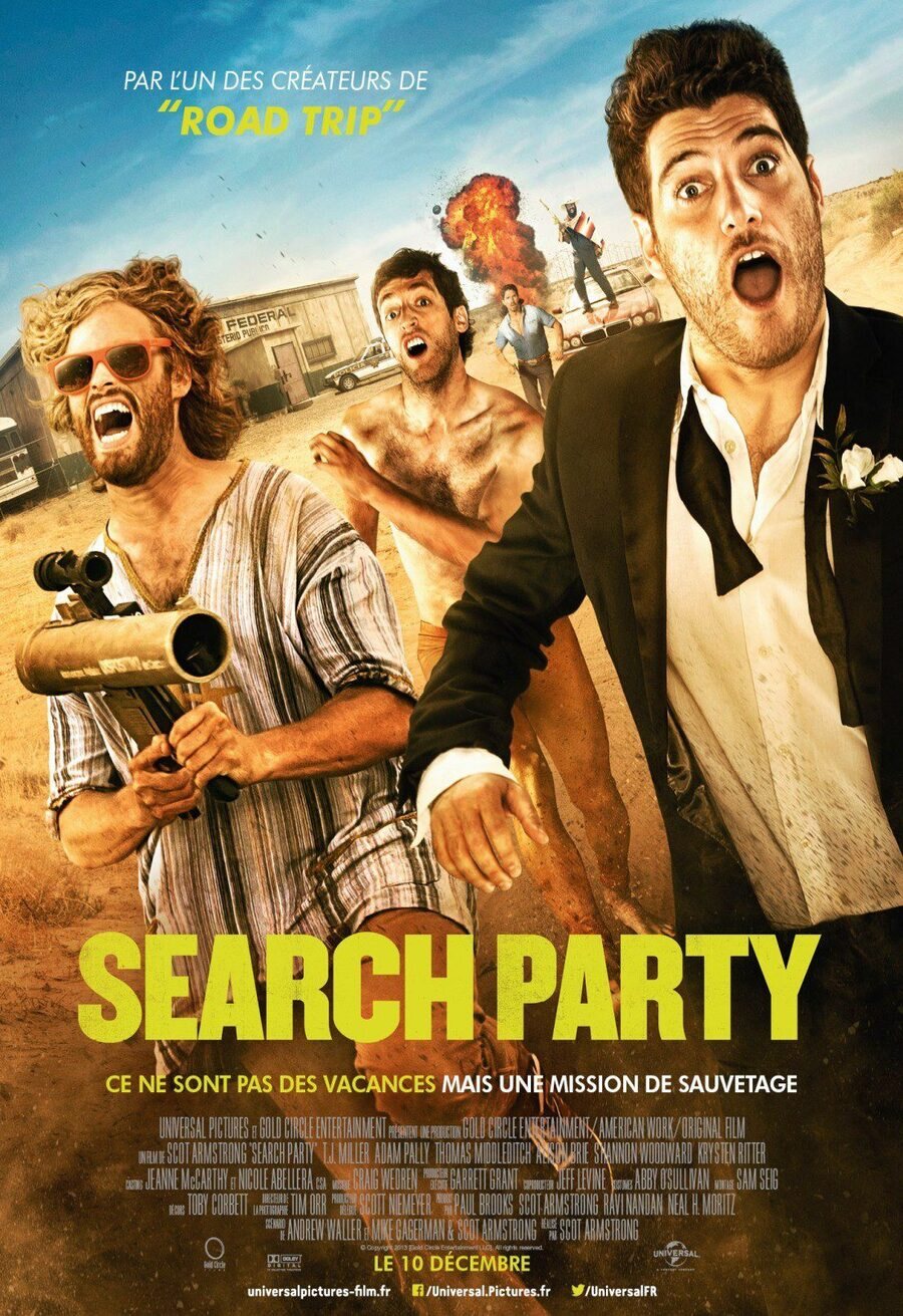 Cartel de Search Party - Reino Unido