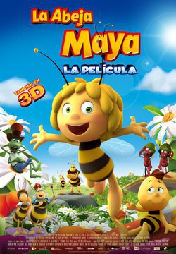Cartel de La abeja Maya