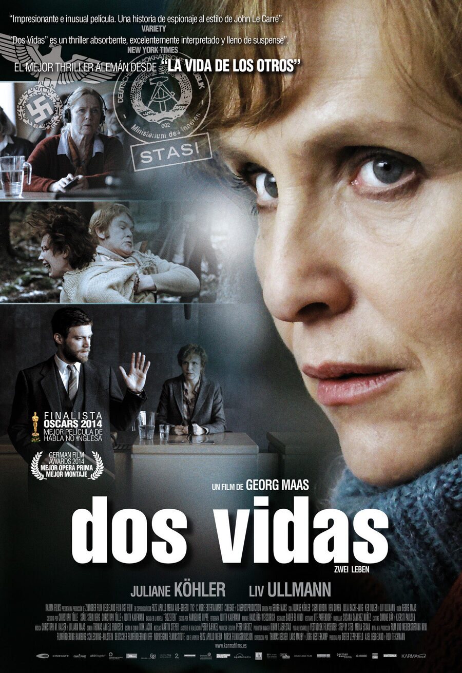 Cartel de Dos vidas - España