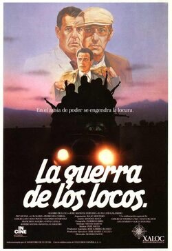 Cartel de La guerra de los locos