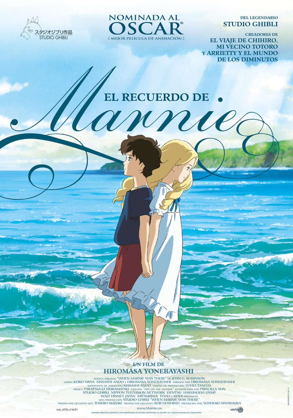 Cartel de El recuerdo de Marnie - España