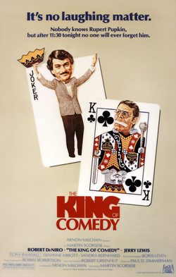 Cartel de El rey de la comedia
