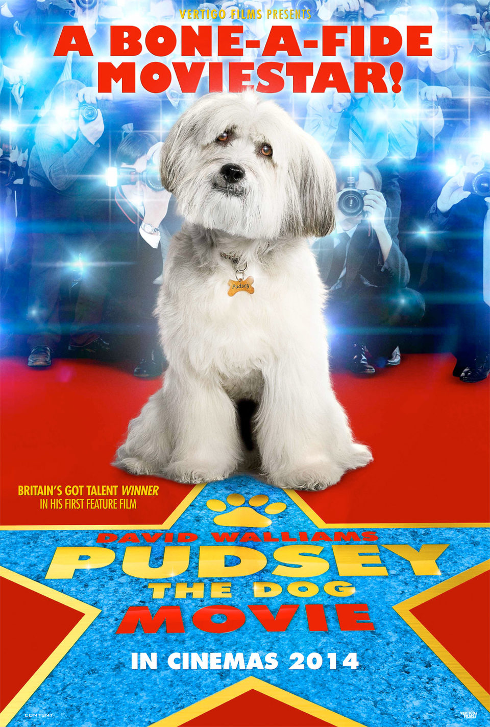 Cartel de Pudsey the Dog: The Movie - Reino Unido