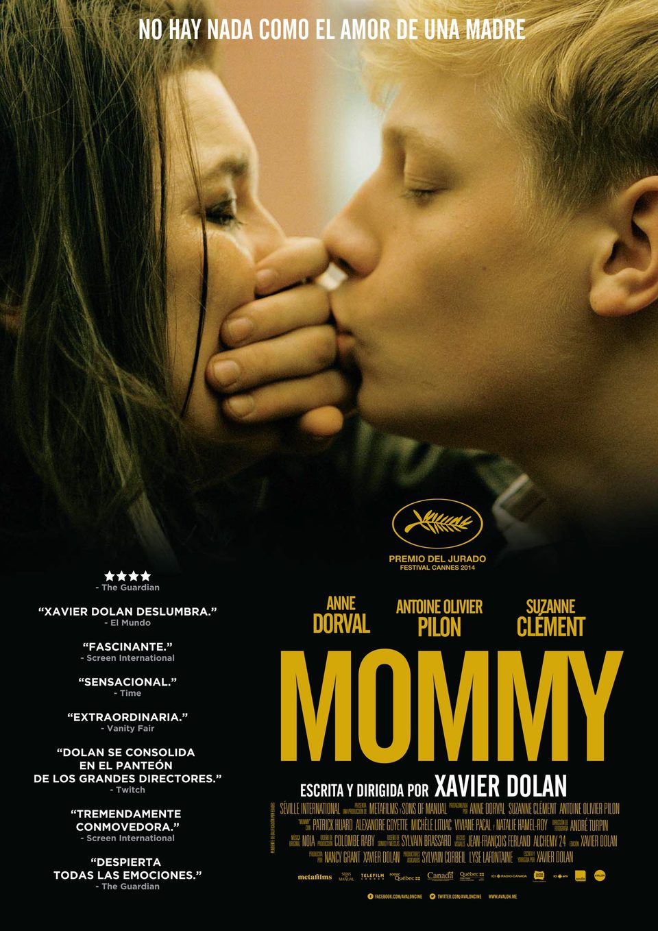 Cartel de Mommy - España
