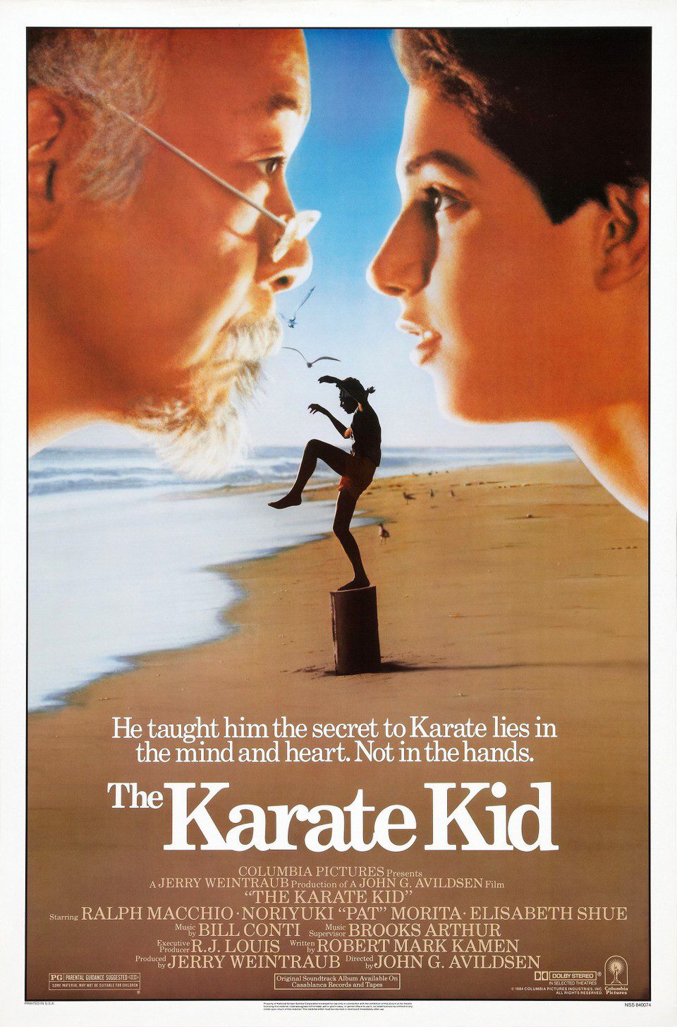 Cartel de El karate Kid - Estados Unidos