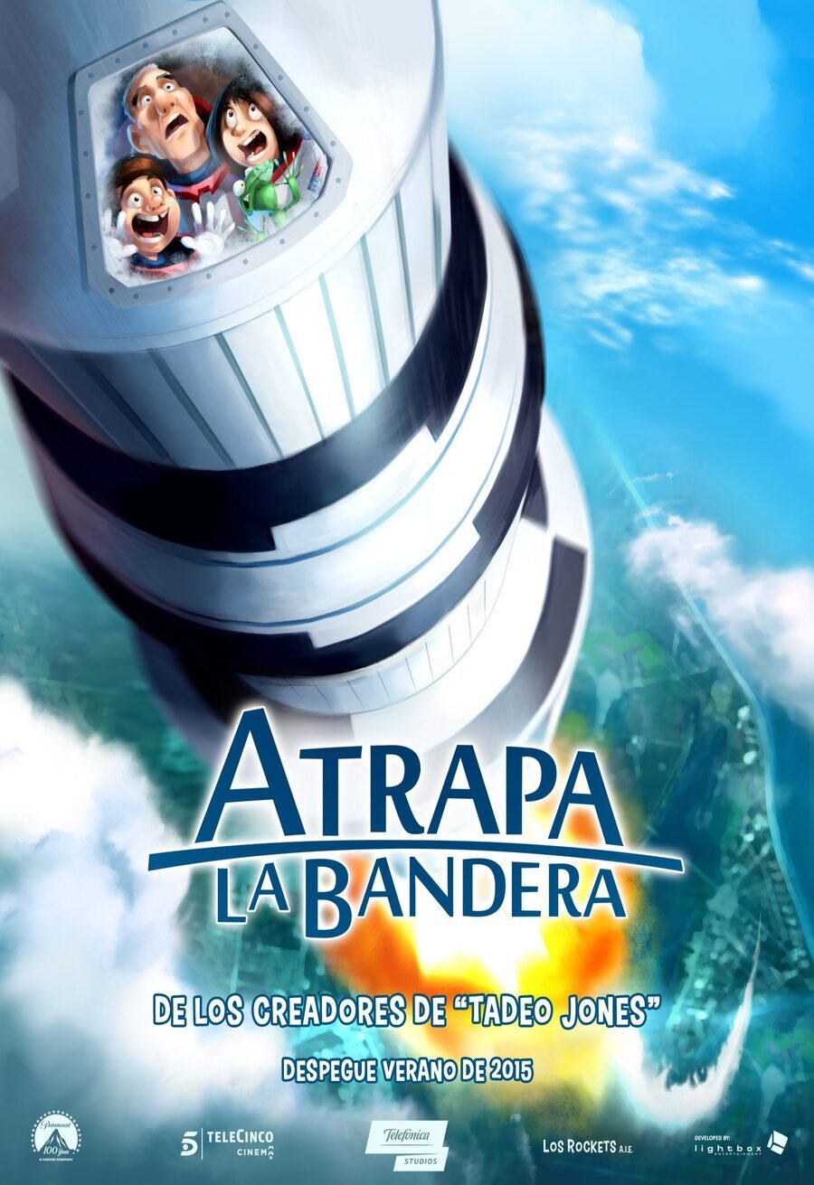 Cartel de Una familia espacial - España