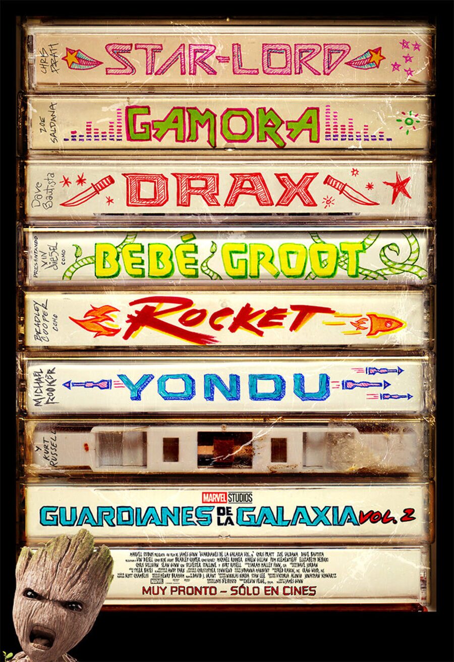 Cartel de Guardianes de la Galaxia Vol. 2 - 