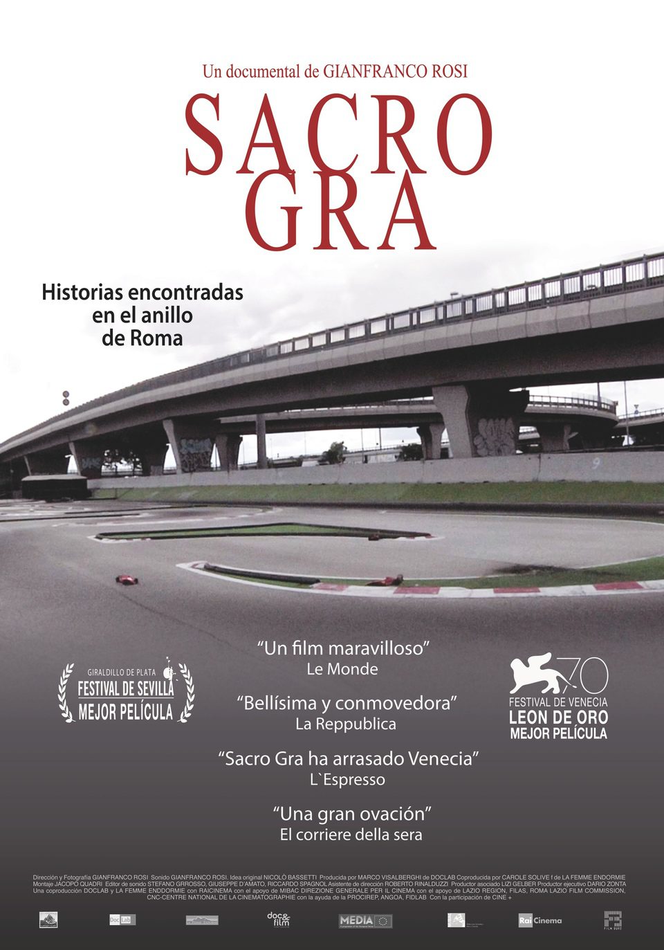 Cartel de Sacro GRA - España