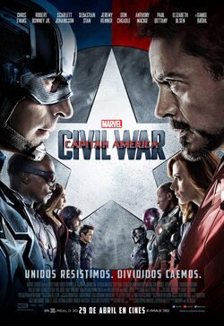 Cartel de Capitán América: Civil War