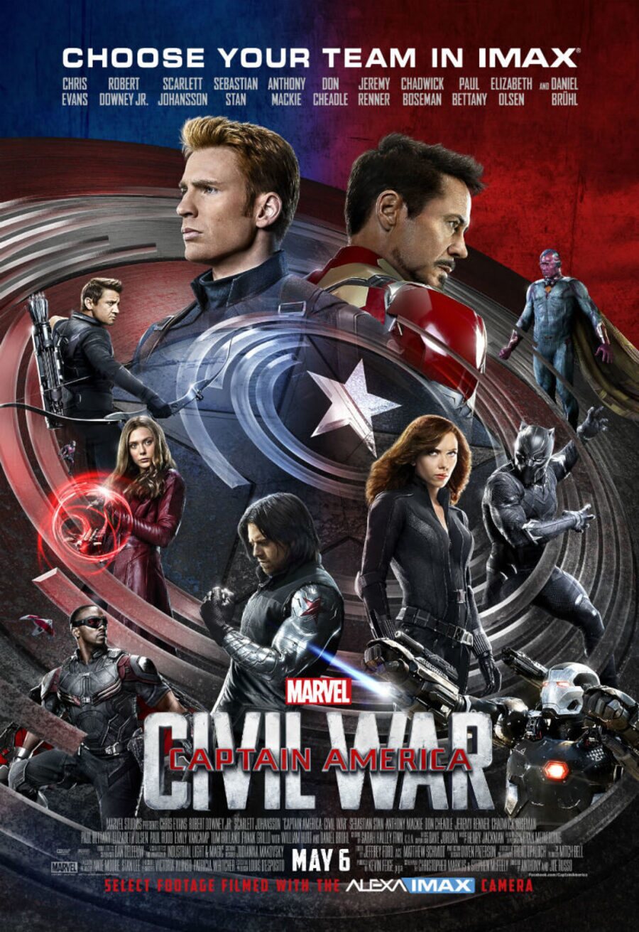Cartel de Capitán América: Civil War - IMAX
