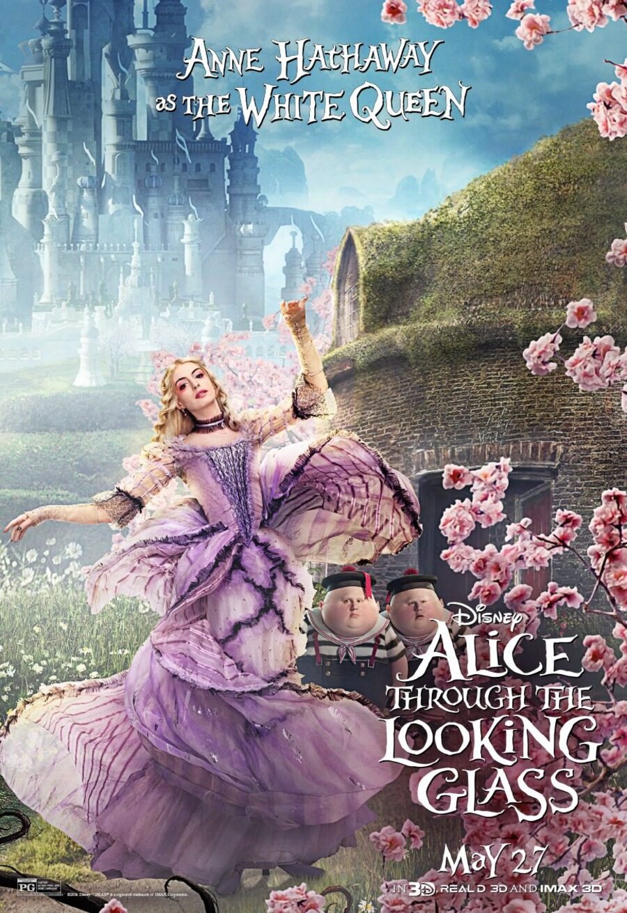 Cartel de Alicia a través del espejo - Anne Hathaway