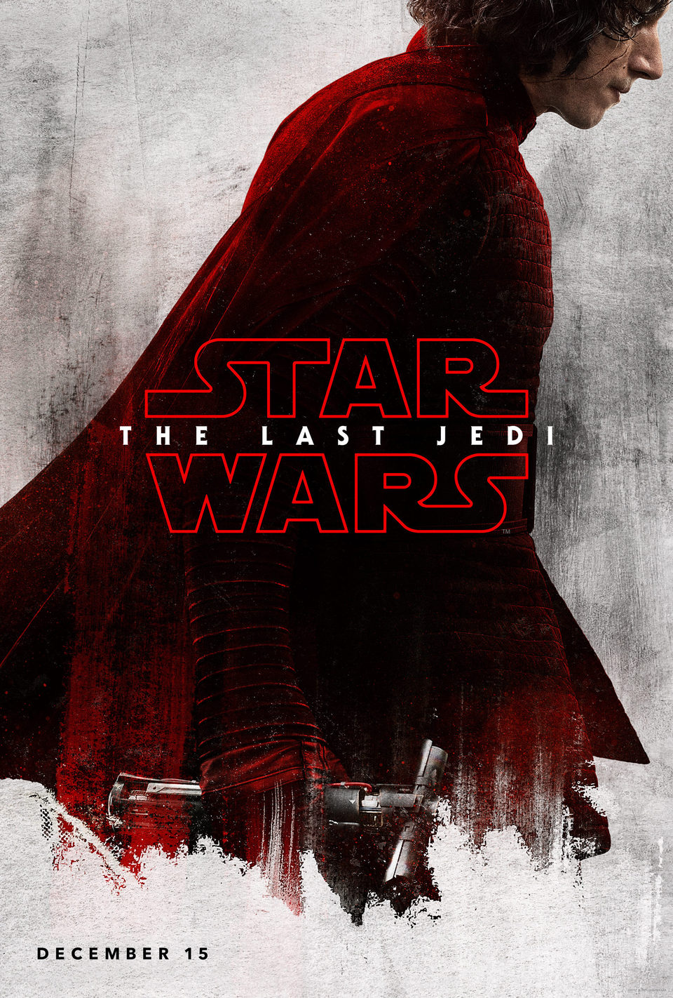 Cartel de Star Wars: Los últimos Jedi - Kylo Ren