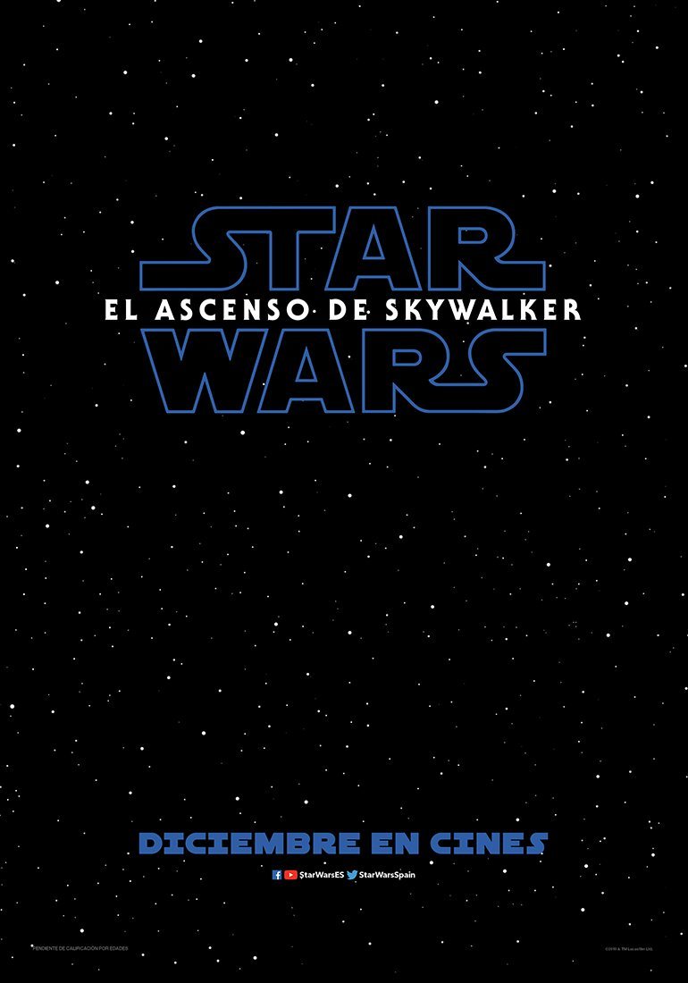 Cartel de Star Wars: El ascenso de Skywalker - TEASER POSTER ESPAÑOL
