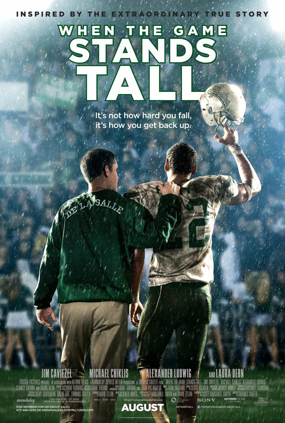Cartel de When the Game Stands Tall - EEUU