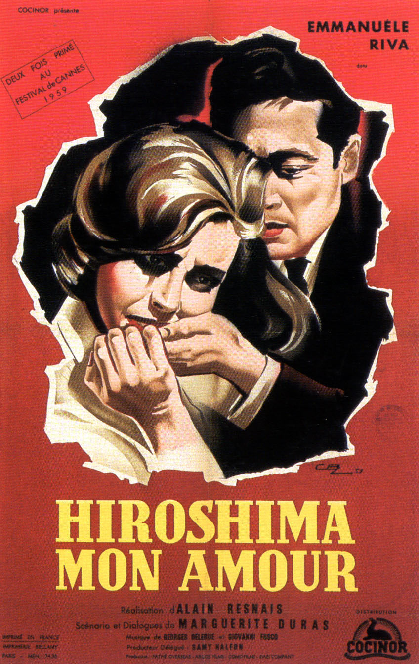 Cartel de Hiroshima mi amor - Estados Unidos