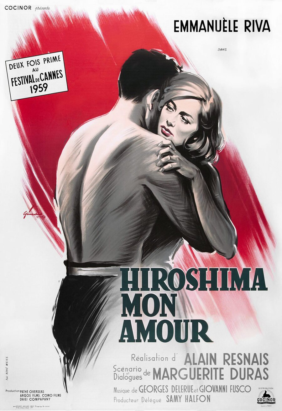 Cartel de Hiroshima mi amor - Francia