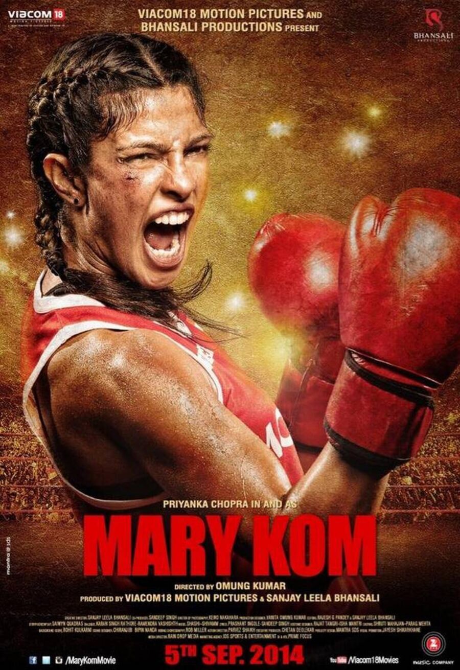 Cartel de Mary Kom - Reino Unido