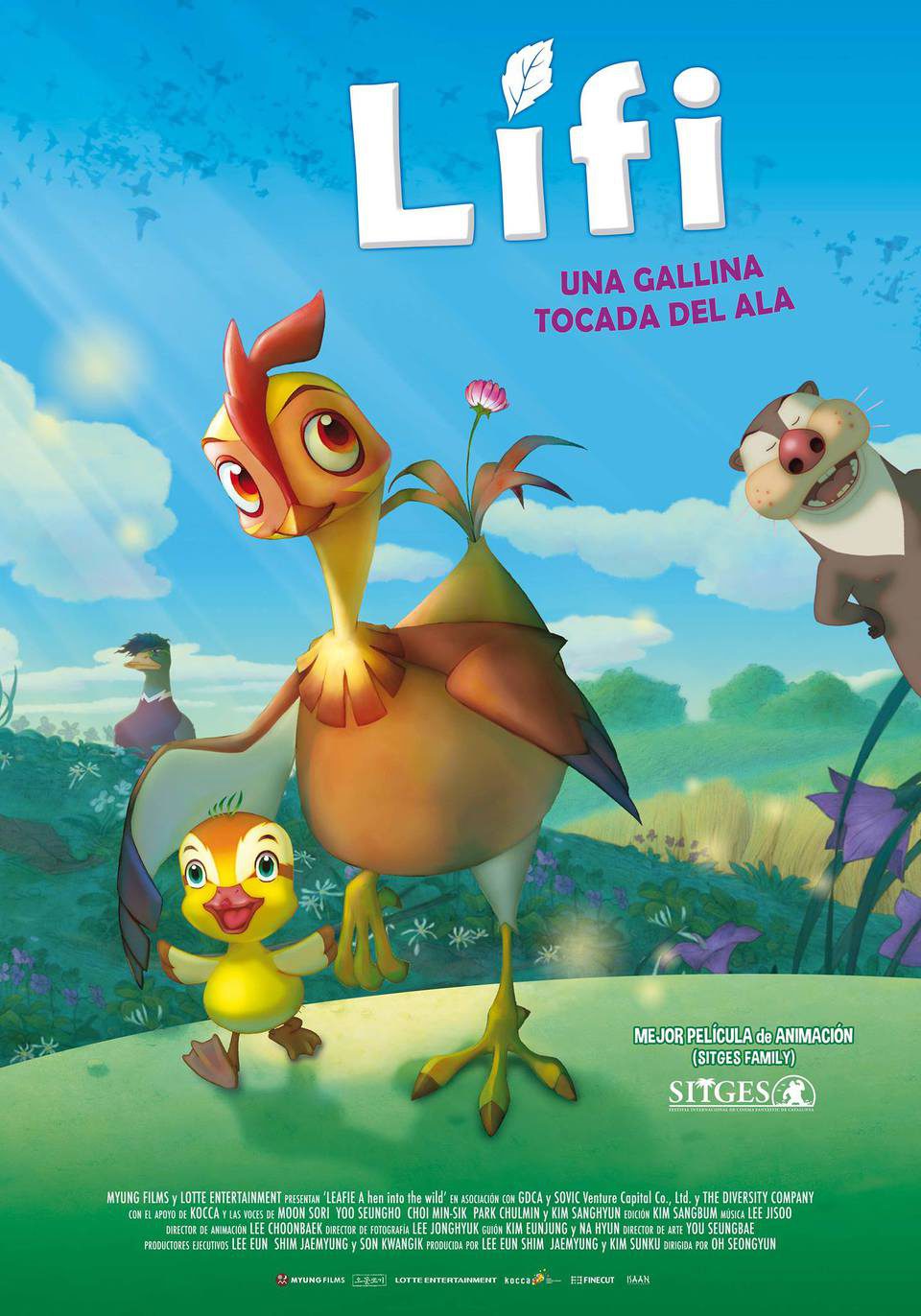 Cartel de Lifi: Una gallina tocada del ala - España