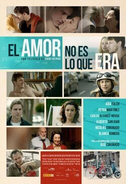 Cartel de El amor no es lo que era