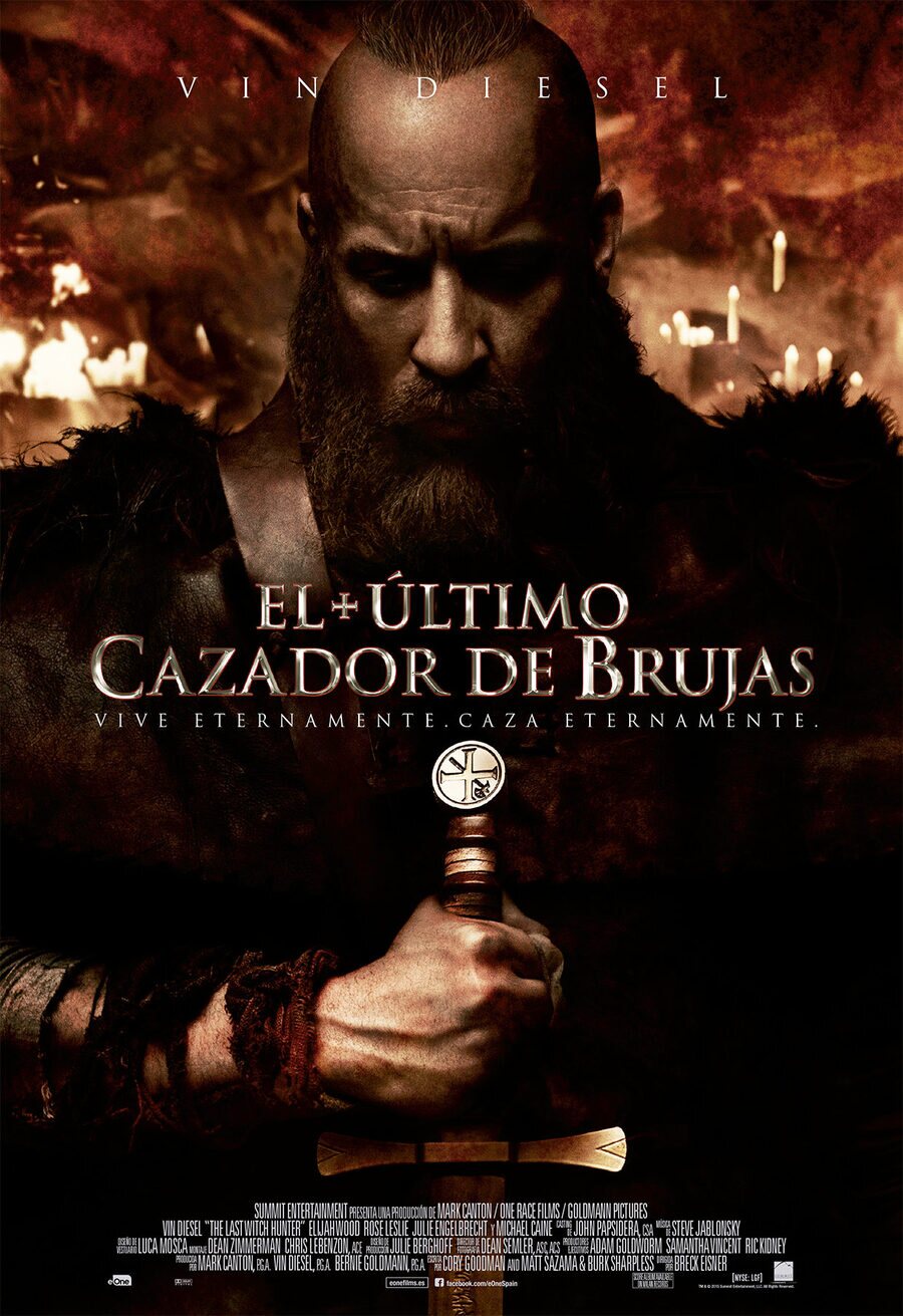 Cartel de El Último Cazador de Brujas - Final España