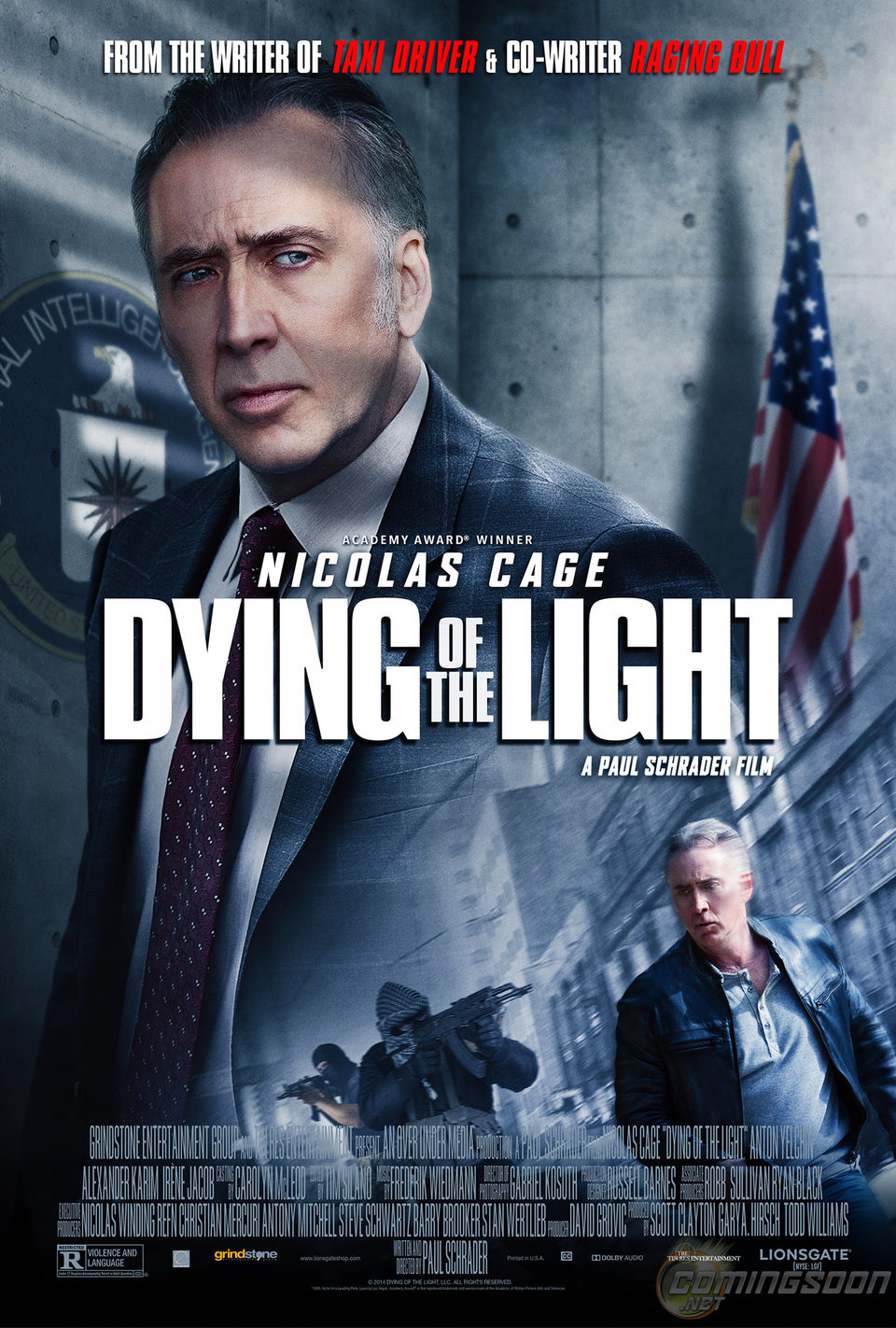 Cartel de Dying of the Light - Estados Unidos