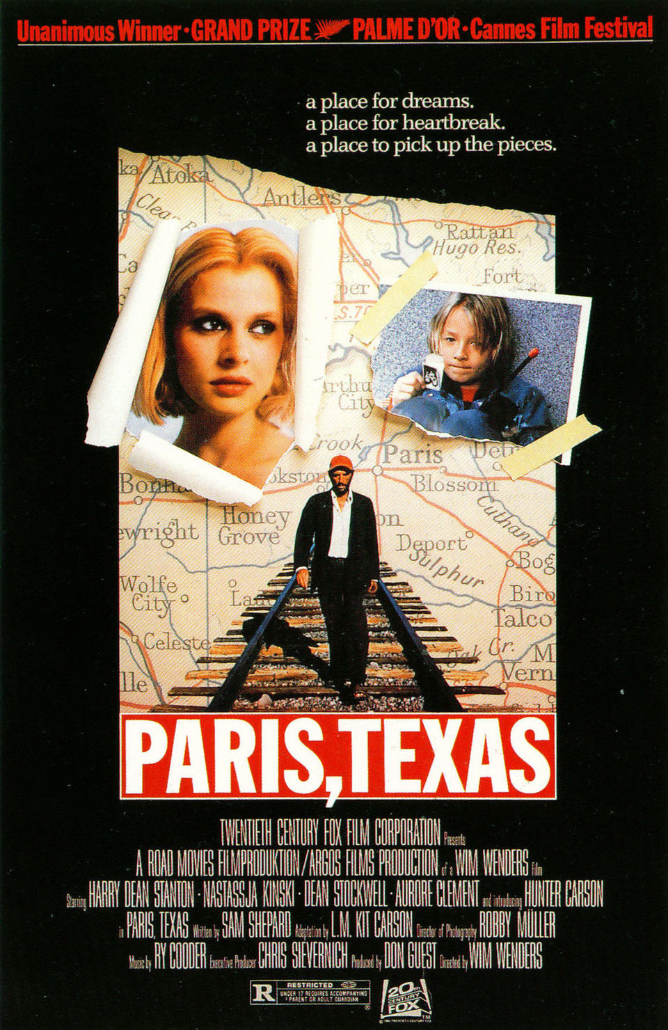 Cartel de Paris, Texas - Estados Unidos