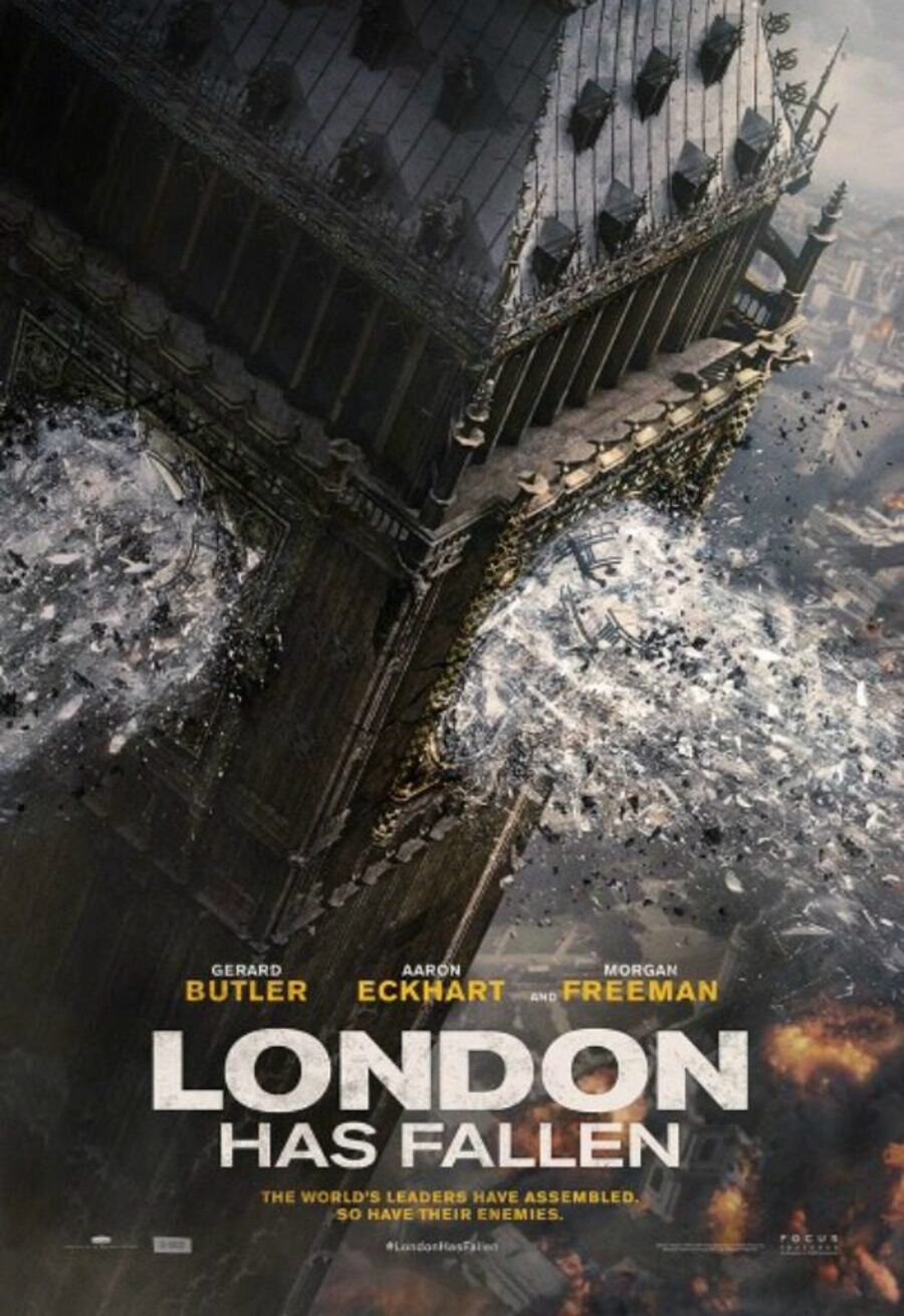 Cartel de Londres bajo fuego - 'London Has Fallen'