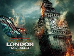 'London Has Fallen' poster horizontal
