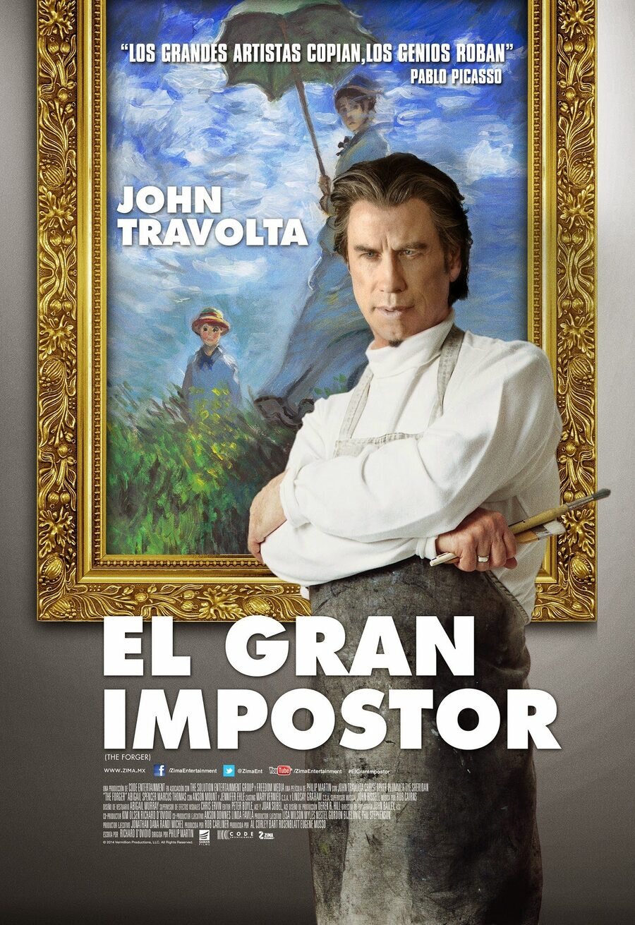 Cartel de El gran impostor - México