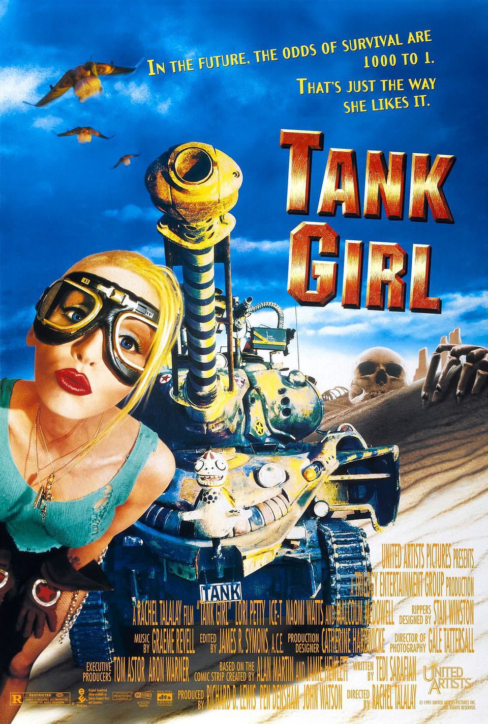 Cartel de Tank Girl - Estados Unidos