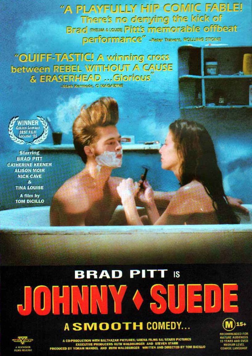 Cartel de Johnny Suede - EEUU