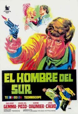 Cartel de El hombre del sur