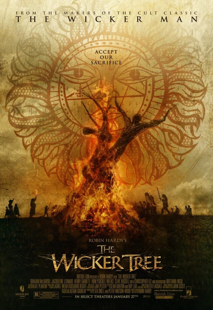 Cartel de The Wicker Tree - Reino Unido