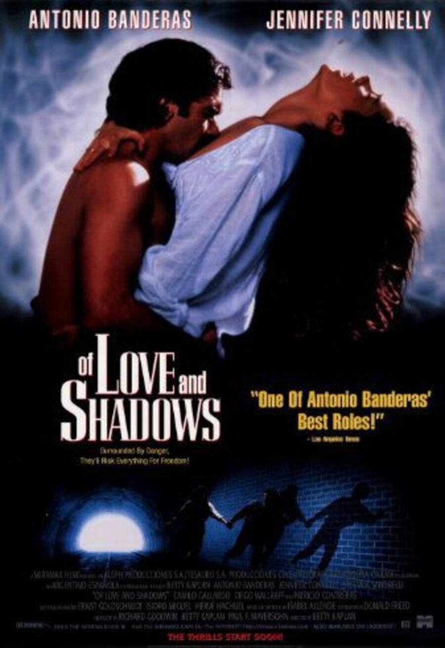 Cartel de De amor y de sombras - Estados Unidos
